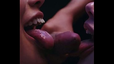 Futa Nun Tainted - Shelena & Vixi Rafi 3some Internal Finish