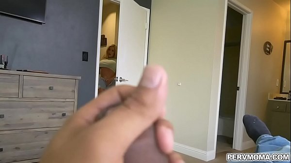 Savanna Bond Gets Down And Raunchy Blowing Tony Profanes Cock Helping Him Wanking Off