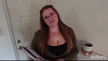 After Hours With BBW Tutor POV Fellatio And Sex