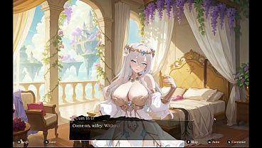 Aura 2 Covet Of The Gods [ Hentai Game ] Ep.1 Undressing SEX Battle With My QUEEN WIFE !