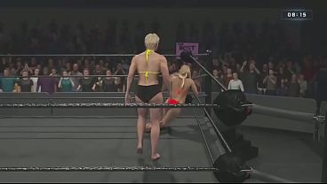 WWE 2k25 Natalya Owned In A Bikini
