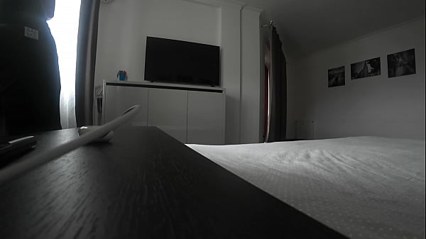 Missus Seduces On Her Husband With An Unknown Fella At Home On The Bed.Real Unfaithful...
