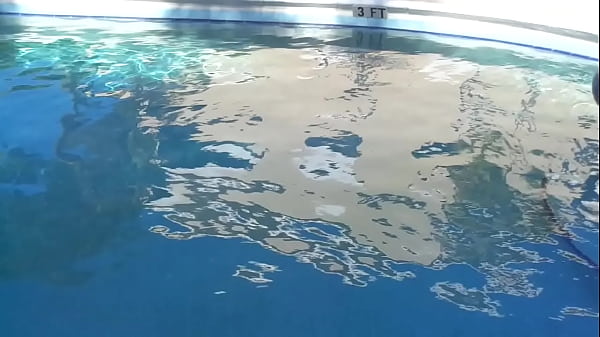 Flexing In The Pool
