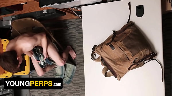 Skinny White Boy Zach Brenton Gets Passed Around By Black And Latino Officers - New Perps