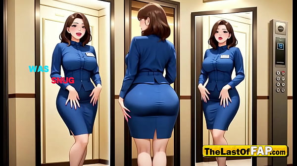 Elevator Girl’s Raunchy Interview: Uniform Ripped, Bent Over & Creampied Raw By Hotel Guest – AI Hentai (4K)