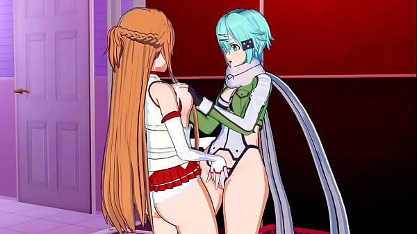 Hent Art Online Asuna X Sinon Yuri Hentai