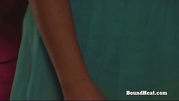 Sensual Massive Butt Lesbian Sub Touched And Fingered By Dom Queen
