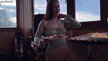 I Invited An Old Friend To Dinner... The Best Butt Sex In My Life. With Conversations, POV