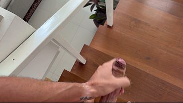My New Meaty Dormmate Got Caught Masturbating On The Couch