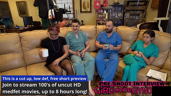 Channy Crossfire Gets Dental Checkup From Dr Canada At GirlsGoneGyno Reup