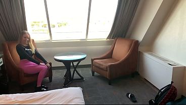Egyptian Goddess At The Luxor Hotel Cheetah Adora Striking Rear Entry Nail And Oral With BWC