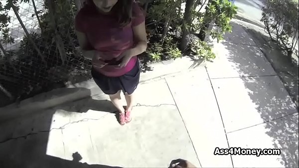 Public Bathroom Quickie With Broke Barely-legal