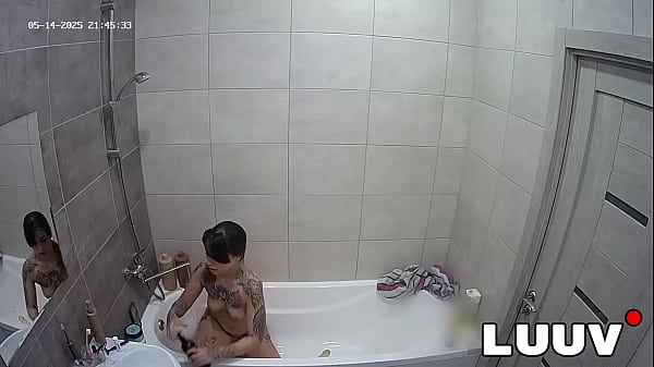 LUUV. Solo Play And Release On Home Camera From Emily In The Bathroom