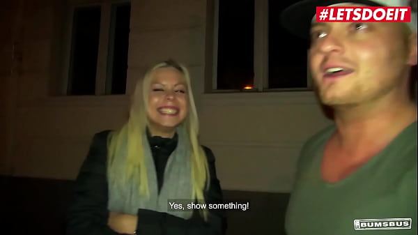 LETSDOEIT - (Julia Parker & Mark Aurel) Czech Babe Got Flirted Into Smoking Fun On The Van