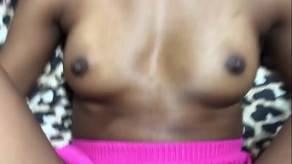 18yo Ebony Youthful Face First Timer Does Porn