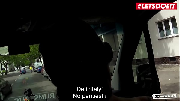 LETSDOEIT - German Dark-haired Thot Gets Stuffed Forceful In The SEX BUS
