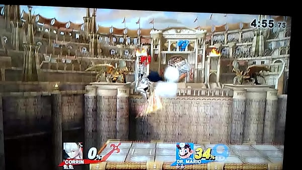 Dr.Mario Gets His Firm Cheeks Slammed By The Raging Cock Of Corn