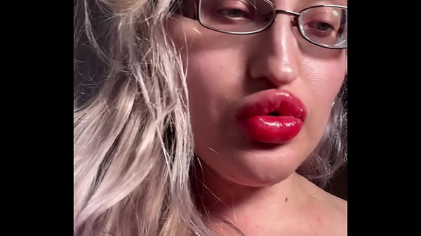 Big Mouth Long Licker Lipstick Mouth Gloss Kinky Talking CuckJOI