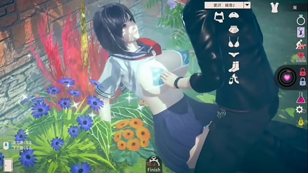 【性格機械的で無感情】 AI〇女プレイエロ動画(可愛いショートカット黒髪爆乳JK編 エッチシーンあり)リアル3DCGエロゲーム【ヘンタイゲーム 】