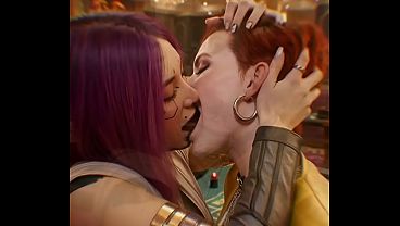 Cyberpunk 2077 - City Of Lesbian Dreams (part 2 ) [ AI Generated ]
