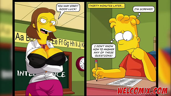 Nailing The College Professor And Dean! Intelligence Test! The Simptoons