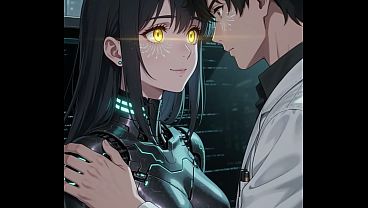 The Sexiest Robot Fancies To Feel A Human Cock Inside Her Honeypot For The First Experience - AI-generated Content