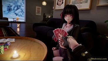 Lynae Y Chisa Juegan A Las Cartas Y Acaban Desnudas Y Folladas Por Rover. Wuthering Waves