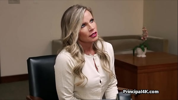 Married Babe Jerks Principals Huge Cock