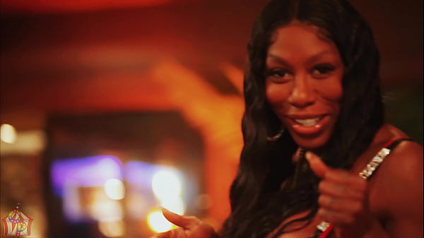 Ebony Mystique Gets A "Giant" Surprise On Valentines Day