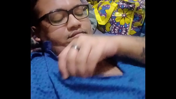 Vaibhav Works Off His Fat Shaft & Cums On His Bed Whilst Wearing A Blue Kurta