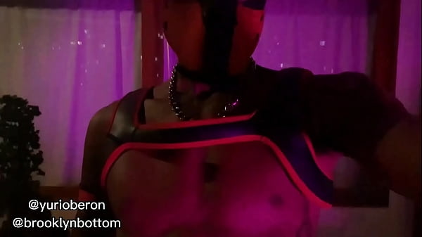 Yuri Oberon Feat. BrooklynBttmXXX Part 1 - Masked Leather Furry Kink