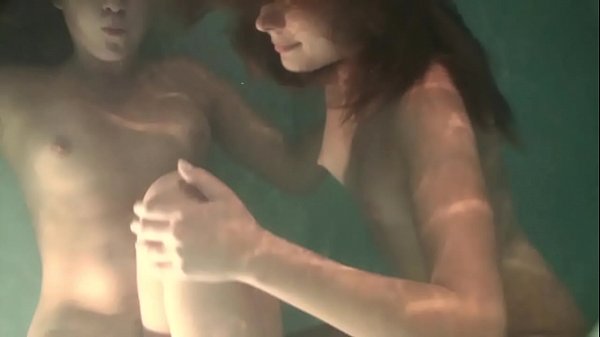New Girls Touching Bodies In The Pool