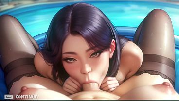 FUTANARI EP 1 | Arcade Breaker Hentai Game | Futa X Futa And Futa X Female