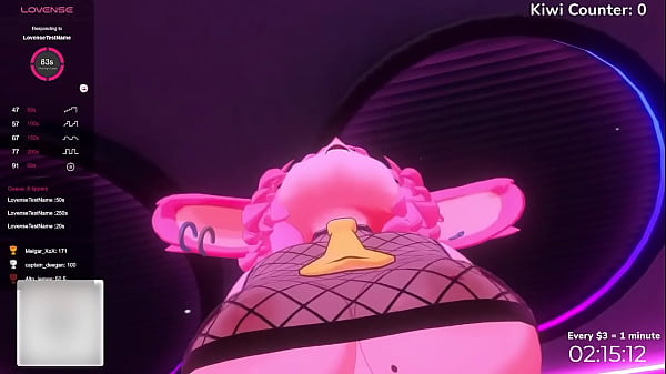 Bunny VTuber Nuts Nonstop For Charity