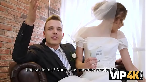 VIP4K. Un Couple Marié Décide De Vendre La Chatte De Sa Mariée à Bon Prix