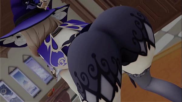 Genshin Impact Lisa Behind Wobble