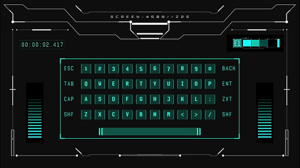 Nexus 3 Neon Dreams. Cyberpunk Sex With Voluptuous Brown-haired. Extreme Throat Fuck