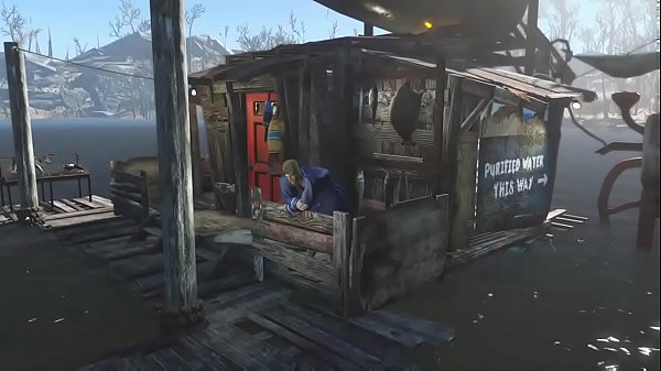 Fallout 4: Fishing Dock Ft Nate & Nora