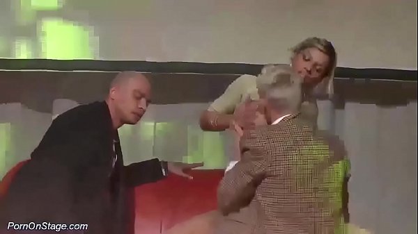 3some Stuff Orgy On Public Stage