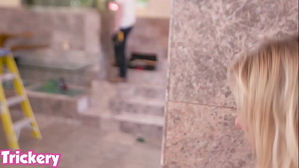 Trickery - Frisky Housewife Katie Morgan Hammers The Handyman