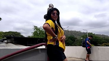 Frances Works All Her Power Pounding An Ecuadorian Chick. She Met Her On The Street And Then They Went Home To Hammer. This Is The World Cup.
