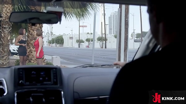 Two Sultry Escorts Get Bound And Drilled On Vegas Road Trip