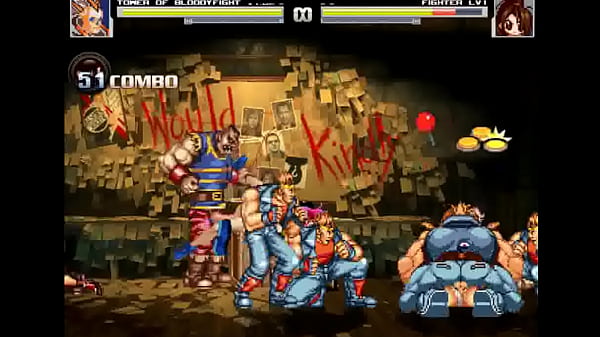 Hentai Mugen Level 1 Fighter Group Pounding