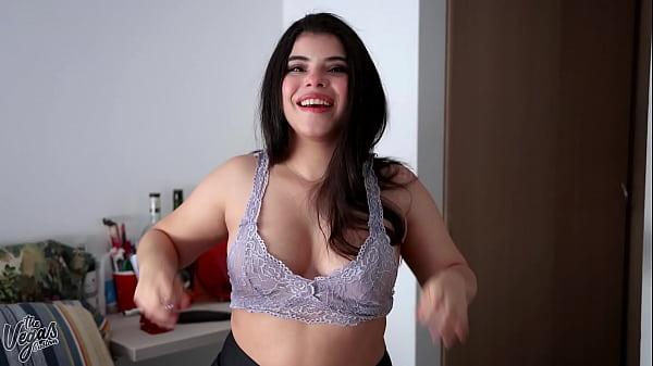 Juicy Natural Breasts Latina Tries On All Of Her Bra's For You!
