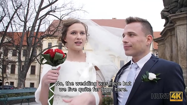 HUNT4K. After Wedding Poor Groom Sells Partners Cunt To Rich Outsider