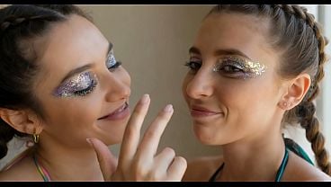 A I Cute Lip Play Slurping And Gobbling College Students With Braces And Braids