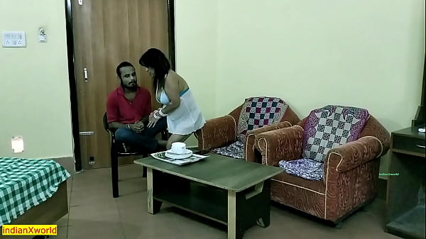 Indian Steamy Milf Aunty XXX Blazing Sex With House Servant !! Hindi Full HD Sex