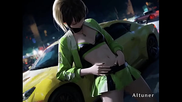 Under Pit-lane Lights, She Bends To The Night—his Clamp Sets The Only Lick That Matters.