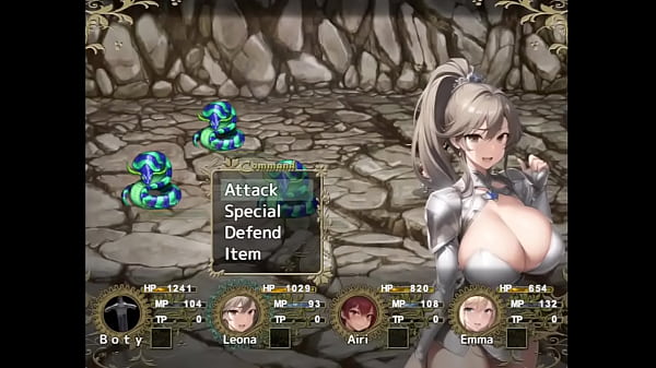Explorando As Cavernas Com Um Grupo De Mulheres De Peitos Grandes - Big-Breasted Adventurer Cuckold Harem RPG - Parte 3