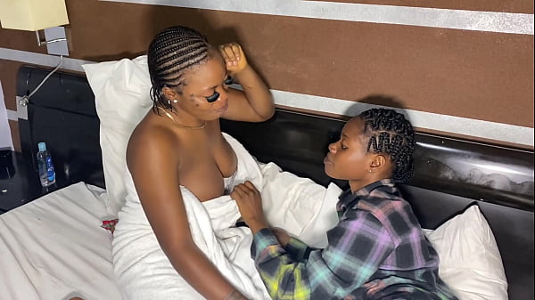 Lesbians Caught At The Hotel Room And Slammed By Their Boyfriends